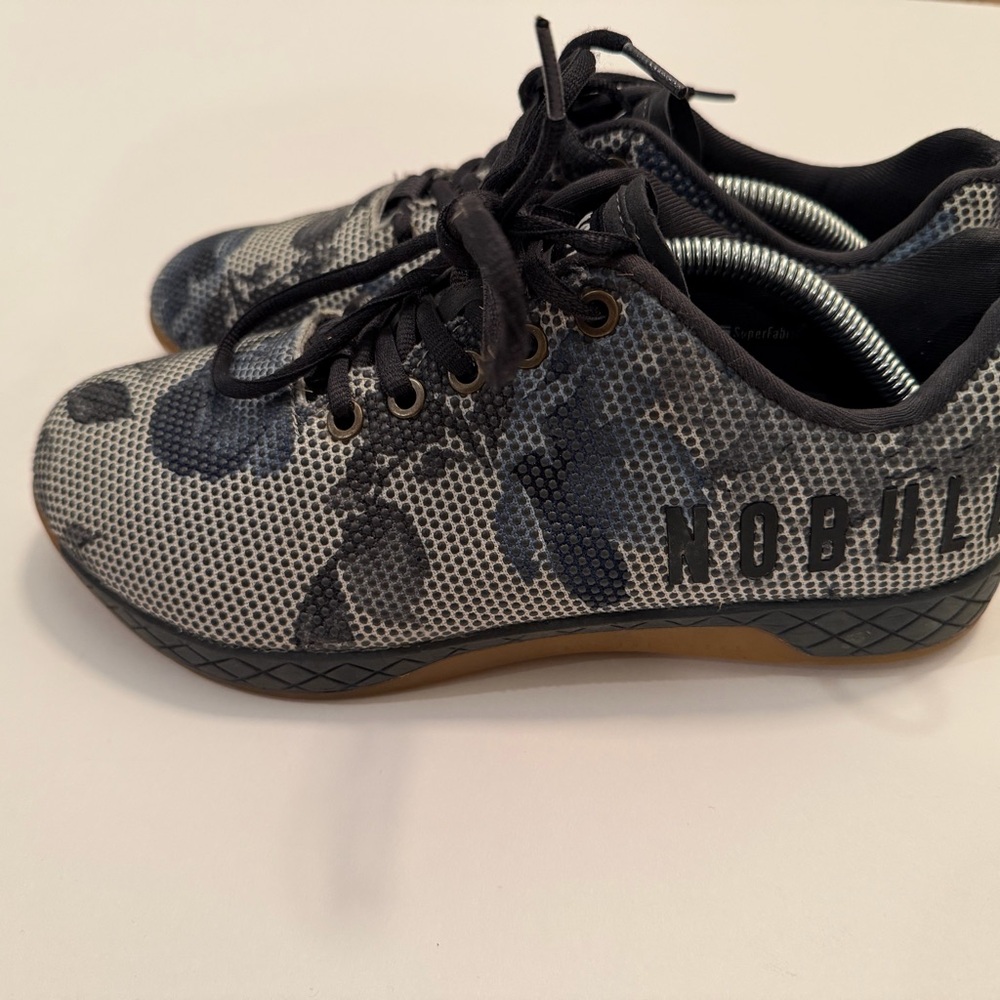 NOBULL Navy Floral Trainer Shoes